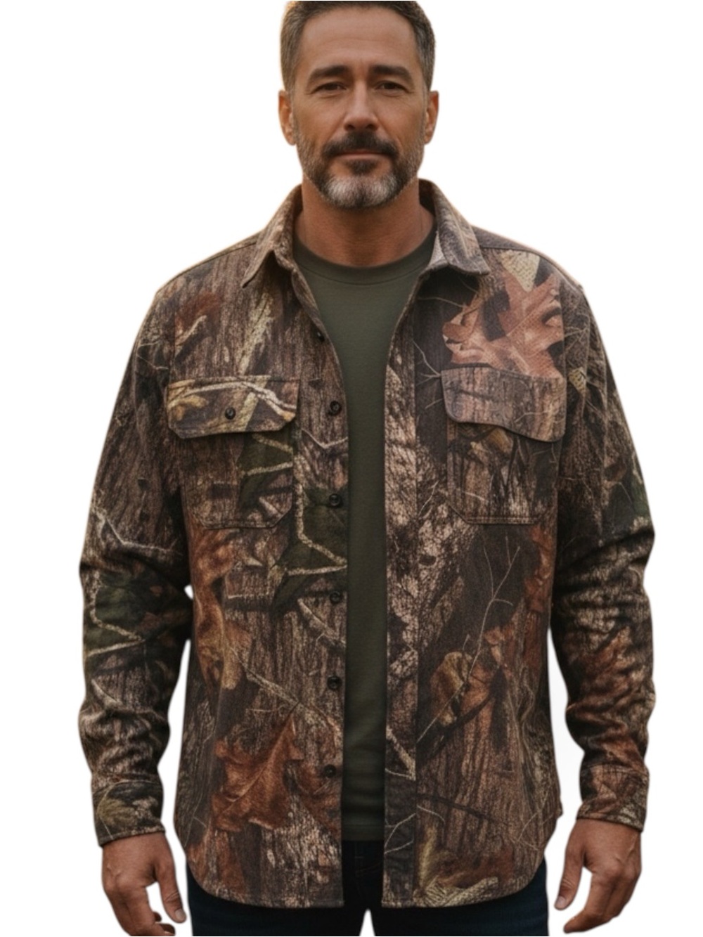 Guide Series- Men's Camouflage Shirt Scent Shield